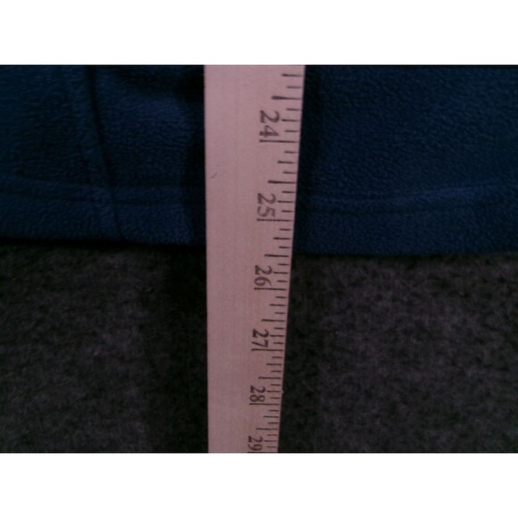 Forester Fleece Vest Mens L Blue Full Zip Embroidered BellSimons TriangleTube - Picture 6 of 9